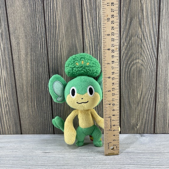 Pokemon Pansage Stuffed Plush Green Grass Type Nintendo Jakks Pacific 2011 - Picture 16 of 16